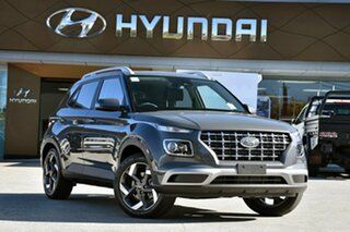 2024 Hyundai Venue Qx.v5 MY24 Elite Ecotronic Grey 6 Speed Automatic Wagon.