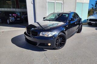 2010 BMW 1 Series E82 MY11 123d Steptronic Black 6 Speed Sports Automatic Coupe.