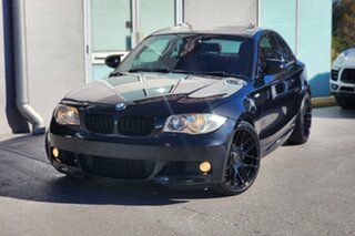 2010 BMW 1 Series E82 MY11 123d Steptronic Black 6 Speed Sports Automatic Coupe.