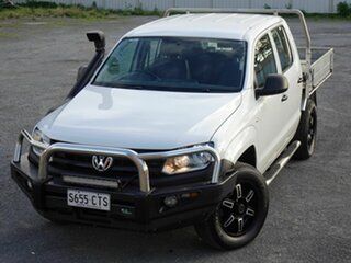 2013 Volkswagen Amarok 2H MY12.5 TDI420 (4x4) White 8 Speed Automatic Dual Cab Chassis