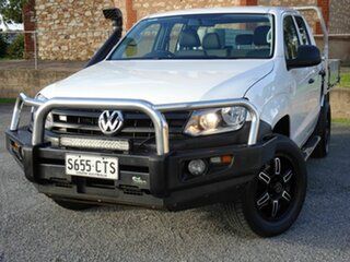 2013 Volkswagen Amarok 2H MY12.5 TDI420 (4x4) White 8 Speed Automatic Dual Cab Chassis.
