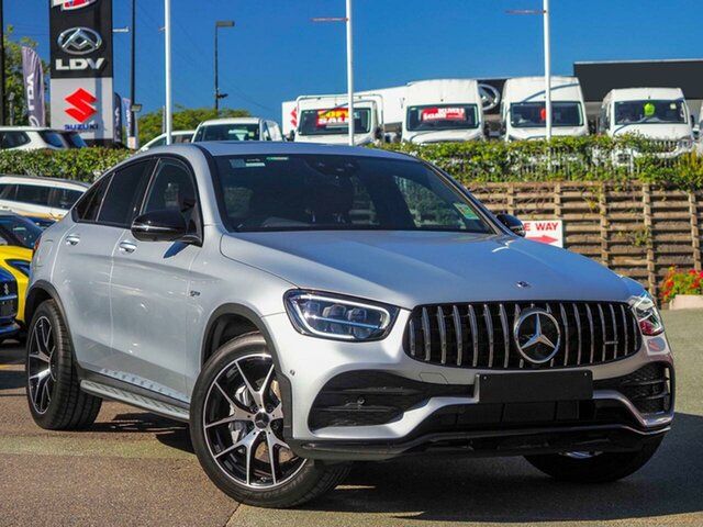 Used Mercedes-Benz GLC-Class C253 803MY GLC43 AMG Coupe SPEEDSHIFT TCT 4MATIC Hervey Bay, 2022 Mercedes-Benz GLC-Class C253 803MY GLC43 AMG Coupe SPEEDSHIFT TCT 4MATIC Silver 9 Speed