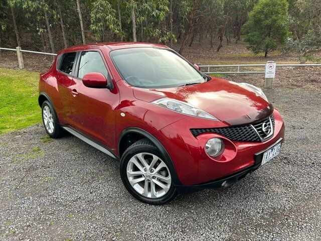 Used Nissan Juke F15 MY14 ST 2WD Geelong, 2014 Nissan Juke F15 MY14 ST 2WD Red 1 Speed Constant Variable Hatchback
