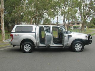 2017 Ford Ranger PX MkII XLS Double Cab Silver 6 Speed Sports Automatic Utility