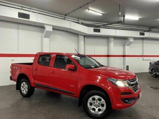 2017 Holden Colorado RG MY17 LS Crew Cab Red 6 Speed Sports Automatic Cab Chassis.