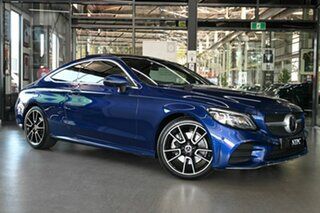 2021 Mercedes-Benz C-Class C205 801MY C300 9G-Tronic Blue 9 Speed Sports Automatic Coupe.