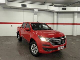 2017 Holden Colorado RG MY17 LS Crew Cab Red 6 Speed Sports Automatic Cab Chassis.