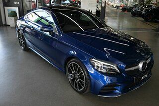 2021 Mercedes-Benz C-Class C205 801MY C300 9G-Tronic Blue 9 Speed Sports Automatic Coupe