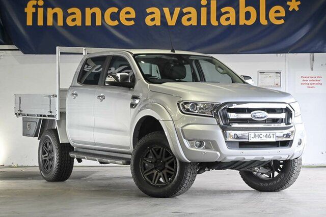 Used Ford Ranger PX MkII 2018.00MY XLT Double Cab Laverton North, 2018 Ford Ranger PX MkII 2018.00MY XLT Double Cab Silver 6 Speed Sports Automatic Utility