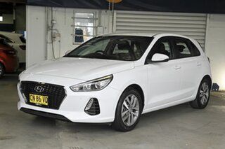 2017 Hyundai i30 PD MY18 Active White 6 Speed Sports Automatic Hatchback