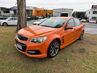 2013 Holden Commodore VF MY14 SV6 Orange 6 Speed Sports Automatic Sedan