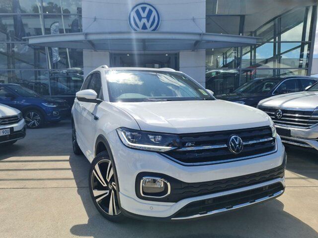 New Volkswagen T-Cross C11 MY23 85TSI DSG FWD Style Belconnen, 2023 Volkswagen T-Cross C11 MY23 85TSI DSG FWD Style White 7 Speed Sports Automatic Dual Clutch