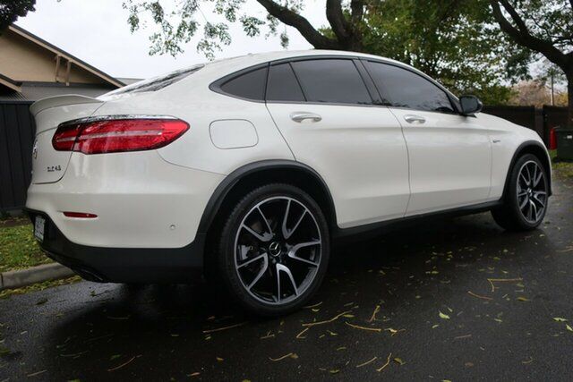 Used Mercedes-Benz GLC-Class C253 GLC43 AMG Coupe 9G-Tronic 4MATIC Prospect, 2017 Mercedes-Benz GLC-Class C253 GLC43 AMG Coupe 9G-Tronic 4MATIC White 9 Speed Sports Automatic
