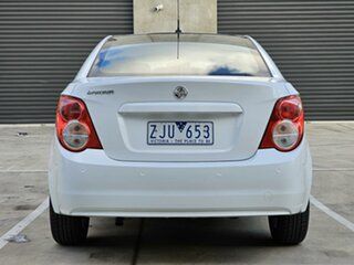 2012 Holden Barina TM White 6 Speed Automatic Sedan.