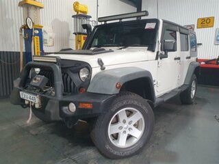 2010 Jeep Wrangler Unlimited JK MY09 Sport (4x4) White 6 Speed Manual Softtop