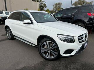 2017 Mercedes-Benz GLC-Class C253 GLC250 Coupe 9G-Tronic 4MATIC White 9 Speed Sports Automatic Wagon.