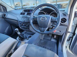 2015 Mazda BT-50 UR0YF1 XT White 6 Speed Manual Cab Chassis