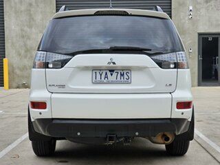 2012 Mitsubishi Outlander ZH MY12 LS 2WD White 6 Speed Constant Variable Wagon
