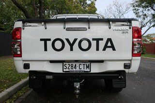 2015 Toyota Hilux KUN26R MY14 SR Double Cab White 5 Speed Manual Utility