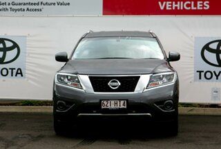 2016 Nissan Pathfinder R52 MY15 ST (4x2) Grey Continuous Variable Wagon.