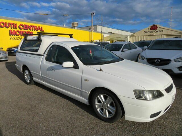 Used Ford Falcon BF Morphett Vale, 2006 Ford Falcon BF White 5 Speed Sports Automatic Utility