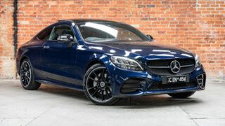 2023 Mercedes-Benz C-Class C205 803+053MY C200 9G-Tronic Cavansite Blue 9 Speed Sports Automatic