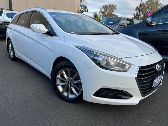 Used Hyundai i40 VF4 Series II Active Tourer D-CT East Bunbury, 2018 Hyundai i40 VF4 Series II Active Tourer D-CT White 7 Speed Sports Automatic Dual Clutch Wagon