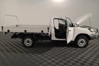 2018 Toyota Hilux GUN126R SR White 6 speed Manual Cab Chassis