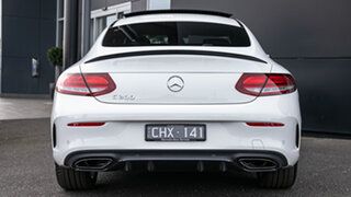 2023 Mercedes-Benz C-Class C205 803+053MY C200 9G-Tronic Polar White 9 Speed Sports Automatic Coupe