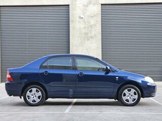 2004 Toyota Corolla ZZE122R Ascent Blue 4 Speed Automatic Sedan