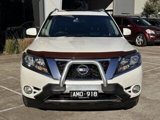 2017 Nissan Pathfinder R52 Series II MY17 ST-L X-tronic 4WD Pearl White 1 Speed Constant Variable