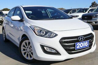 2016 Hyundai i30 GD4 Series II MY17 Active DCT White 7 Speed Sports Automatic Dual Clutch Hatchback