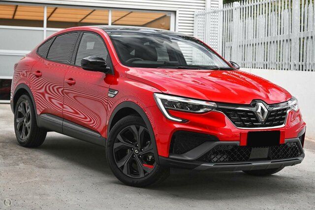 New Renault Arkana JL1 MY22 R.S. Line Coupe EDC Hervey Bay, 2022 Renault Arkana JL1 MY22 R.S. Line Coupe EDC Red 7 Speed Sports Automatic Dual Clutch Hatchback