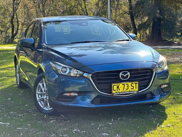 Used Mazda 3 BN5478 Neo SKYACTIV-Drive Wodonga, 2017 Mazda 3 BN5478 Neo SKYACTIV-Drive Blue 6 Speed Sports Automatic Hatchback