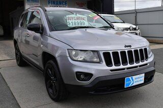 2014 Jeep Compass MK MY14 Blackhawk Silver Continuous Variable Wagon