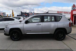 2014 Jeep Compass MK MY14 Blackhawk Silver Continuous Variable Wagon.
