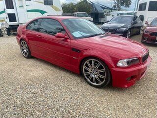 2001 BMW M3 E46 Red 6 Speed Sequential Manual Coupe.