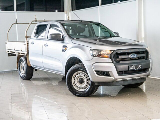 Used Ford Ranger PX MkII XL Deer Park, 2016 Ford Ranger PX MkII XL Silver, Chrome 6 Speed Sports Automatic Utility