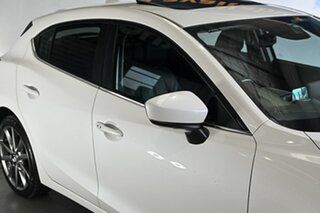 2018 Mazda 3 BN5438 SP25 SKYACTIV-Drive Astina White 6 Speed Sports Automatic Hatchback.