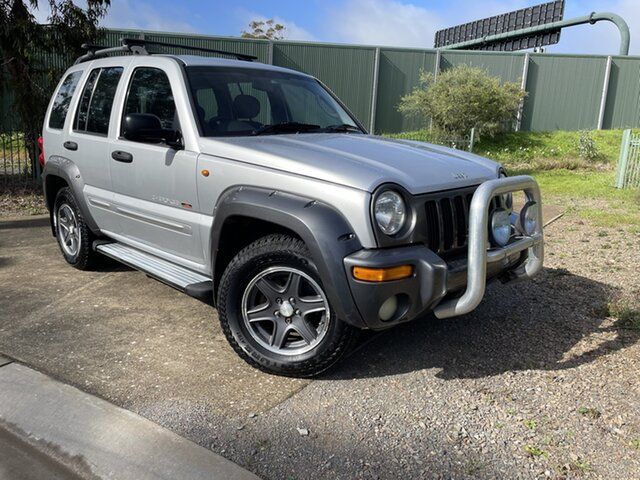 Used Jeep Cherokee KJ MY2003 Red River Sport Darlington, 2003 Jeep Cherokee KJ MY2003 Red River Sport Silver Grey 4 Speed Automatic Wagon