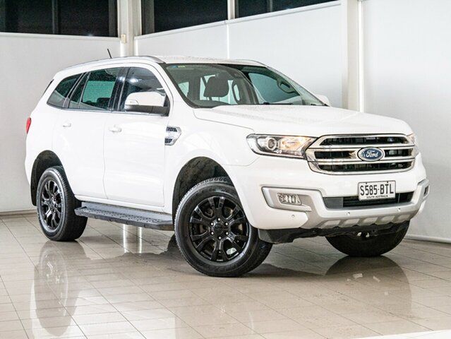 Used Ford Everest UA Trend Deer Park, 2017 Ford Everest UA Trend White 6 Speed Sports Automatic SUV