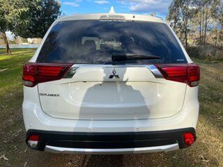 2017 Mitsubishi Outlander ZK MY18 LS AWD Safety Pack White 6 Speed Constant Variable Wagon