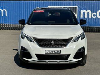 2017 Peugeot 3008 P84 MY18 GT Line SUV White 6 Speed Sports Automatic Hatchback.