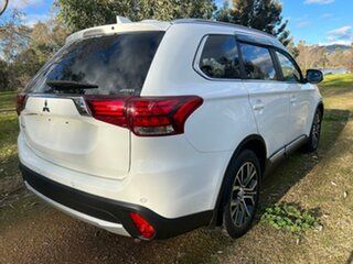 2017 Mitsubishi Outlander ZK MY18 LS AWD Safety Pack White 6 Speed Constant Variable Wagon