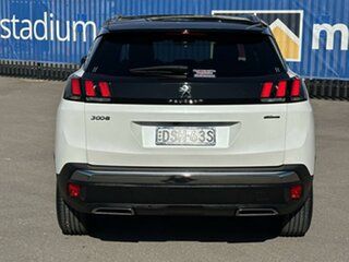 2017 Peugeot 3008 P84 MY18 GT Line SUV White 6 Speed Sports Automatic Hatchback