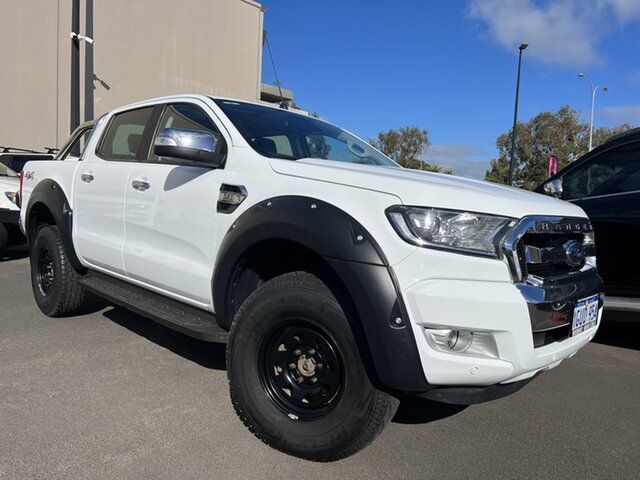 Used Ford Ranger PX MkII 2018.00MY XLT Double Cab East Bunbury, 2017 Ford Ranger PX MkII 2018.00MY XLT Double Cab White 6 Speed Sports Automatic Utility