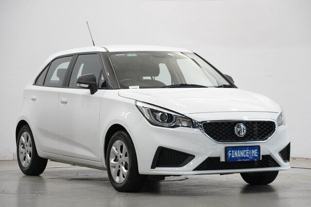Used MG MG3 SZP1 MY22 Core Victoria Park, 2022 MG MG3 SZP1 MY22 Core Dover White 4 Speed Automatic Hatchback