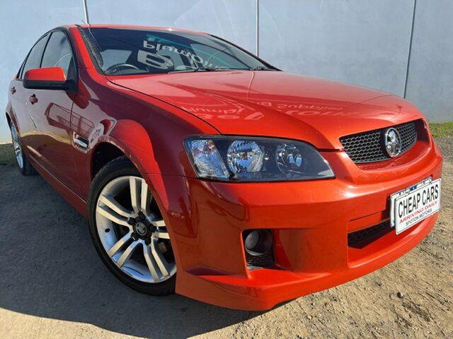 Used Holden Commodore VE SV6 Hoppers Crossing, 2006 Holden Commodore VE SV6 Orange 5 Speed Automatic Sedan