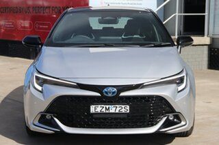 2023 Toyota Corolla ZWE219R ZR E-CVT Hybrid Silver Pearl - Black Roof 10 Speed Constant Variable