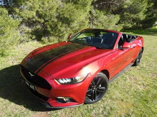 2017 Ford Mustang FM 2017MY SelectShift Ruby Red T 6 Speed Sports Automatic Convertible